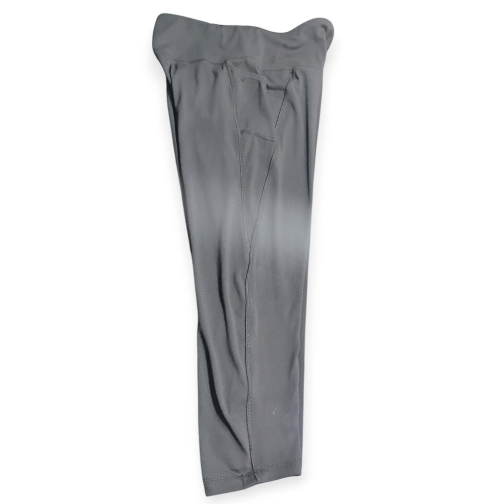 BY Gottex Black High Waist Straight Leg Active Pants Stretch Size L - Picture 8 of 10